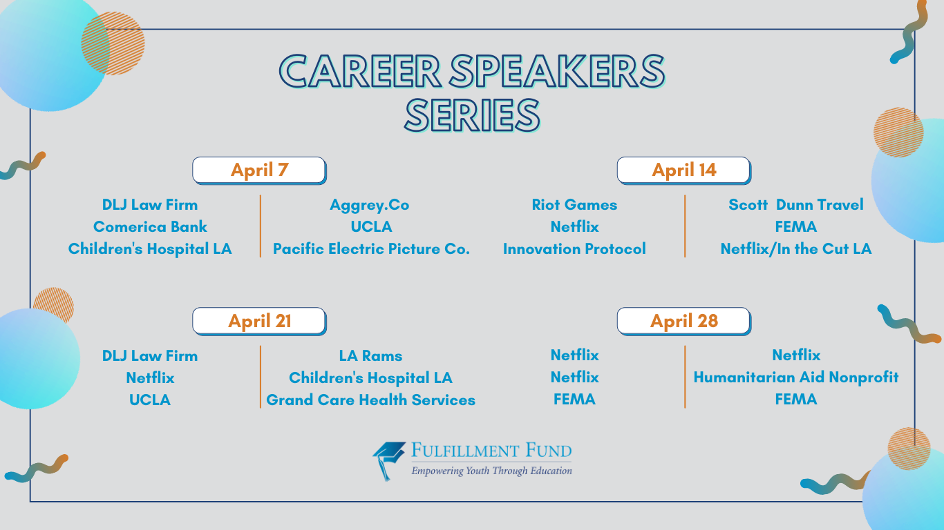Learn more about our Career Speaker Series