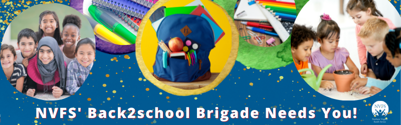 NVFS' Back2School Brigade Needs YOU!